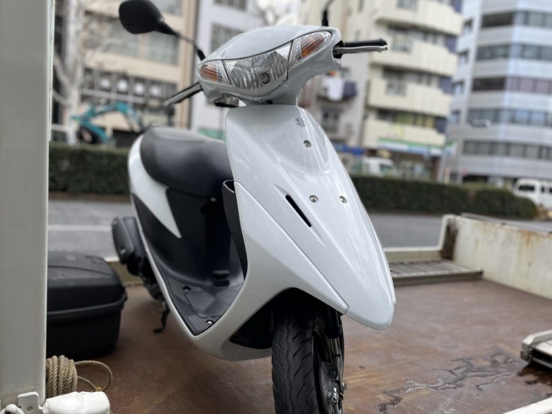 柏市の原付バイク買取　スズキ アドレスV50の様子