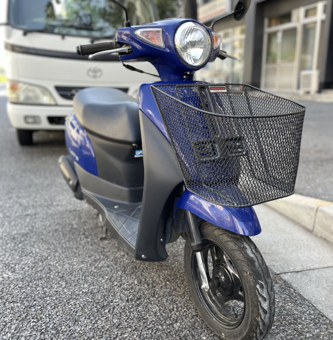 原付バイク買取　スズキ レッツ（Let's）の様子